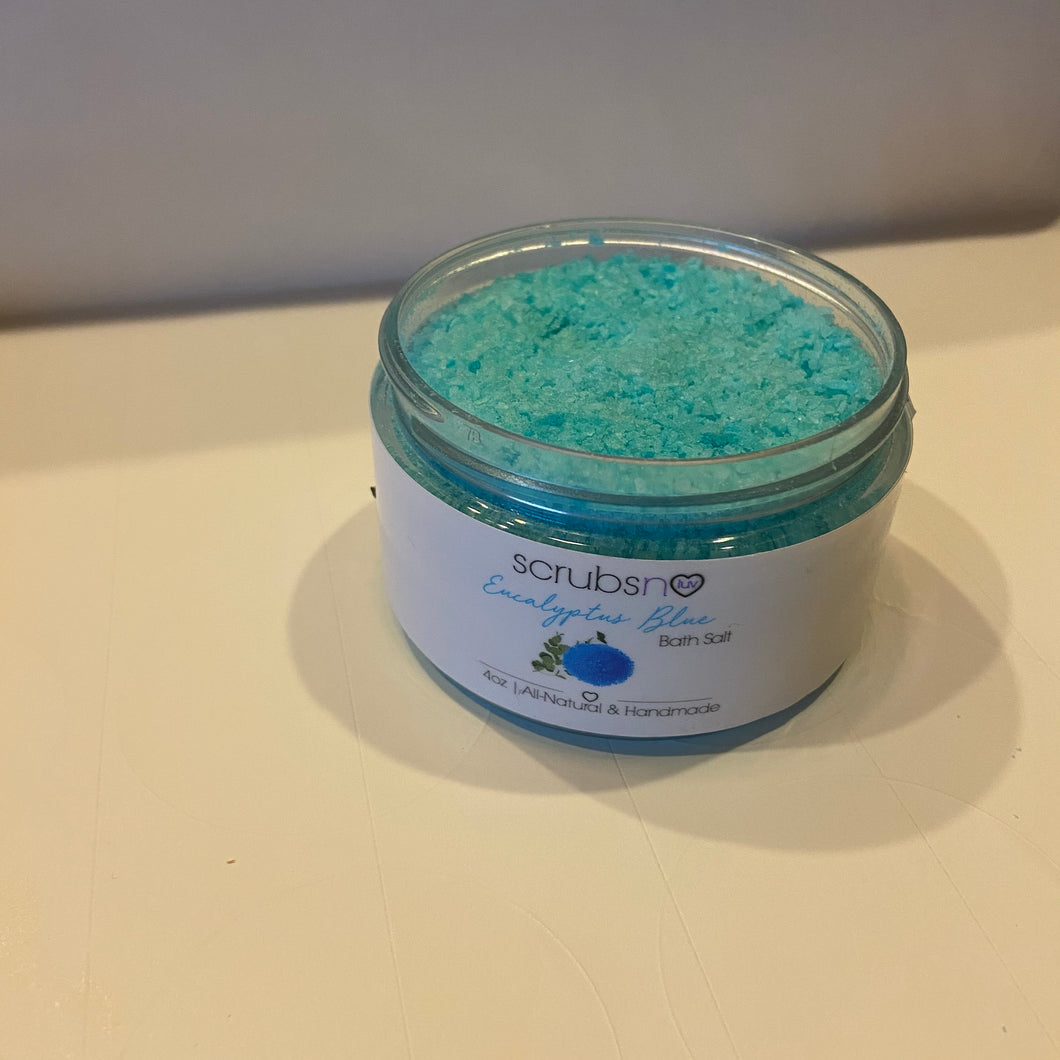 Eucalyptus Blue Bath Salt
